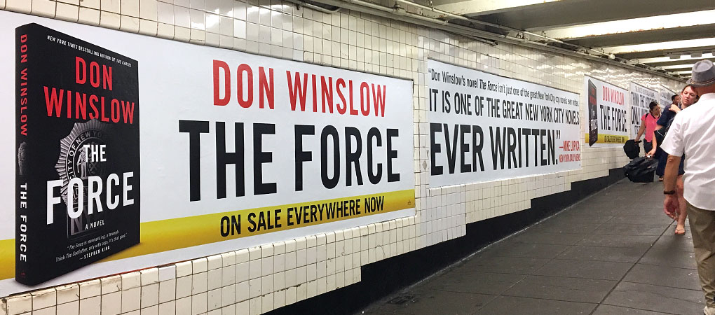 Don Winslow - The Force - West 4th Street subway station NYC